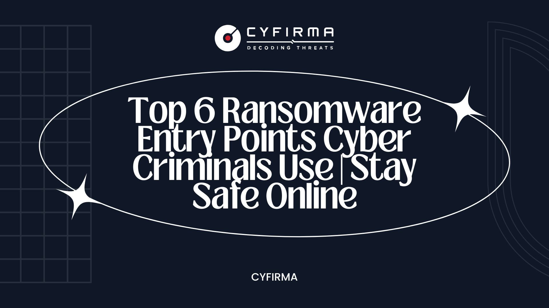 Top 6 Ransomware Entry Points Cyber Criminals Use | Stay Safe Online